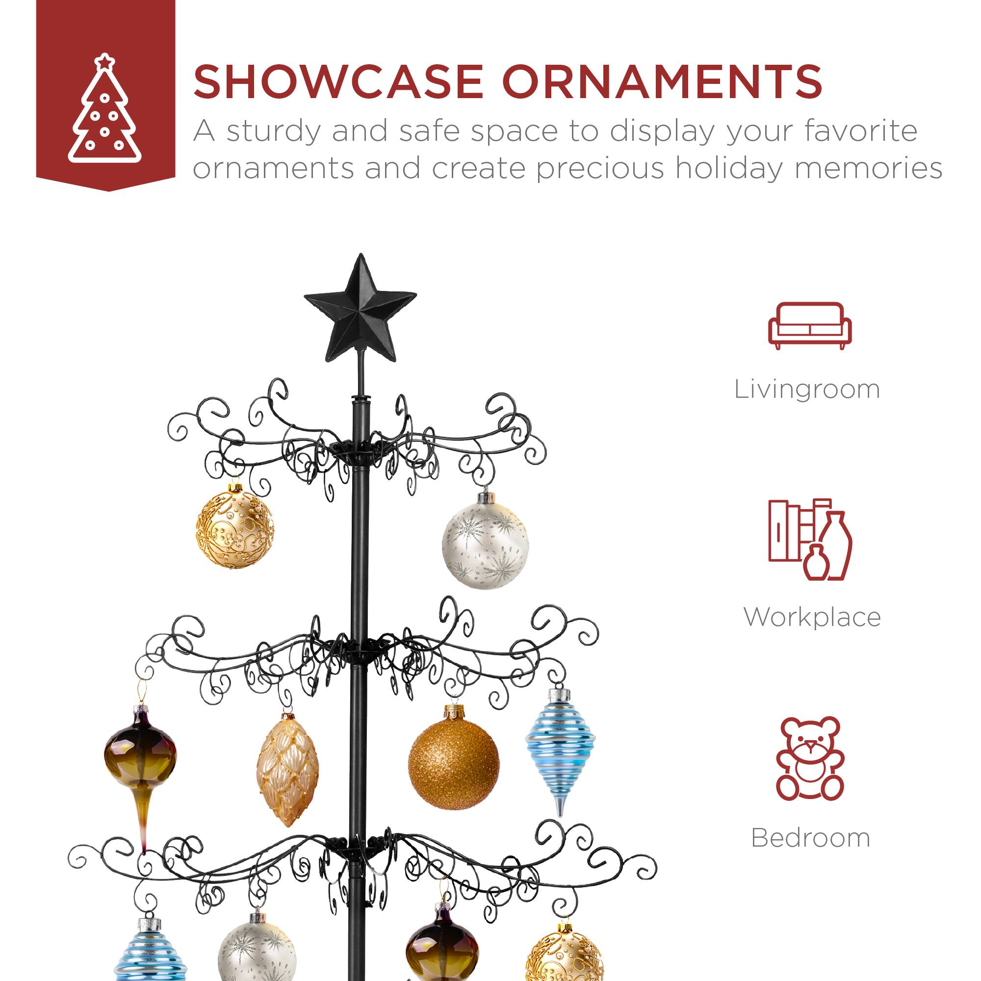 SHOWCASE ORNAMENTS  
A sturdy and safe space to display your favorite ornaments and create precious holiday memories  

Livingroom  
Workplace  
Bedroom
