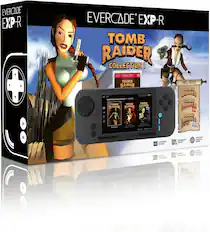 EVERCADE EXP-R
EVERCADE EXP-R TOMB RAIDER COLLECTION 1
EVERCADE 40
TOMB RAIDER EVERCADE EXP-R
DEP - u CANMS COLLECTION I GAES TOME TOMB X TOMB TOMB RAIDER RAIDER RAIDED I 1P TH Samd Rude Lrimm Lan Dut Adun Tamb R 00 OMu Owe
INCLUDES TOMB RAIDER TOMB RAIDER S TOMB RAIDER MISTESP TO II
EVERCADE EXP-R CARTRIDGE SETEM OFFICIALLY EXPANDABLE TRNLC LICENCED m LIBRARY GAMMES D21EN INCE SEZ FT ICECEO n OMICIIEE 10LA CHRVOYE TTI BVIDED OWB