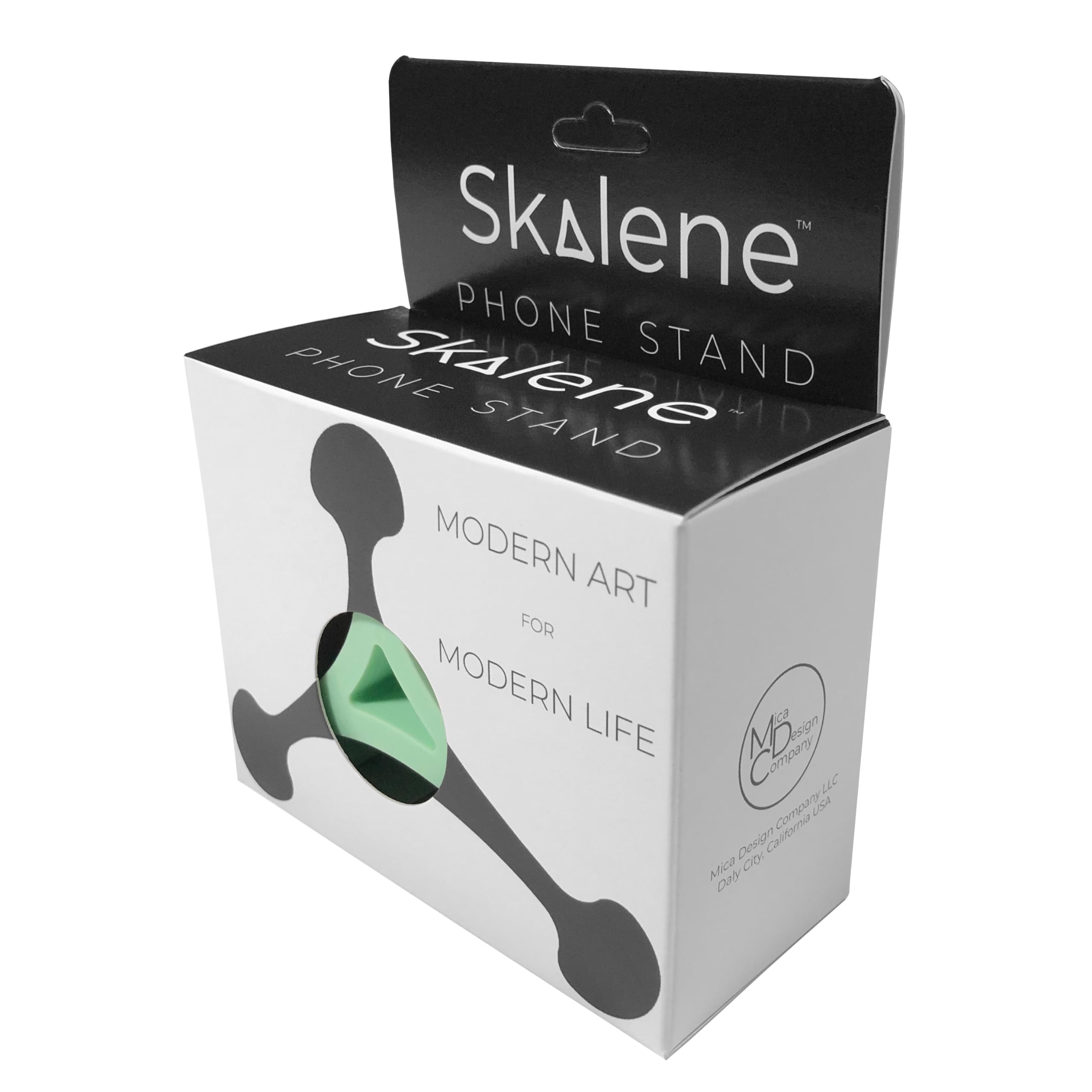 Skalene™  
PHONE STAND  
Skalene™  
PHONE STAND  
MODERN ART FOR MODERN LIFE  
MD Design Company LLC  
Daily City, California USA