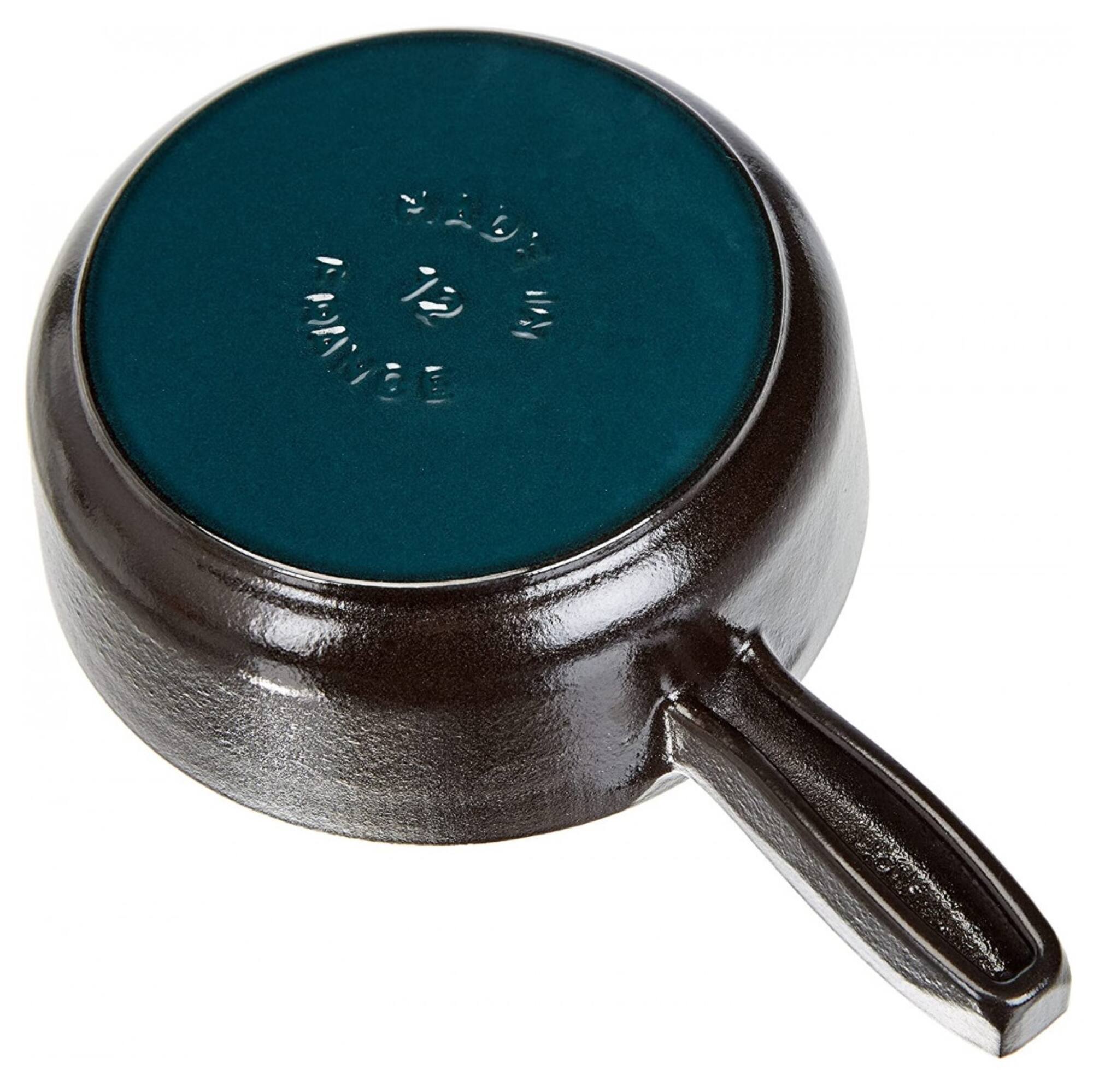 Alt View 2. Staub - Staub Cast Iron 12-oz Mini Cheese Fondue Pot - Matte Black - Matte Black.
