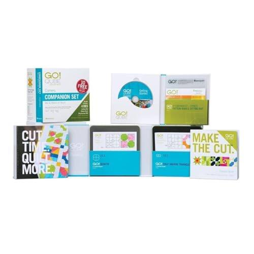 Alt View 1. AccuQuilt - Qubed 6" Complete Die Bundle - Multicolor.