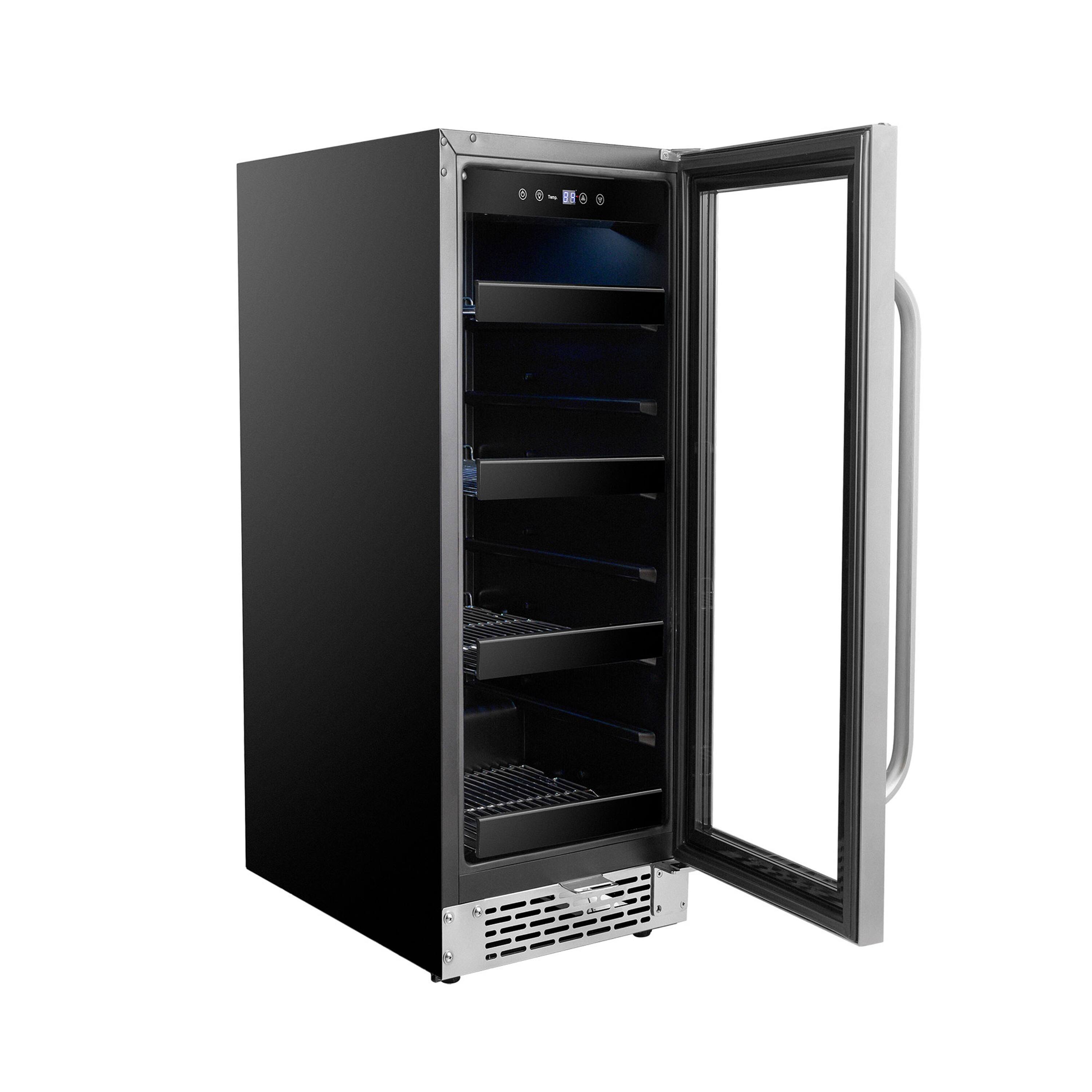 Alt View 11. Whynter - Whynter BBR-638SB 12 inch Built-In 60 Can Beverage Refrigerator - Stainless Steel.