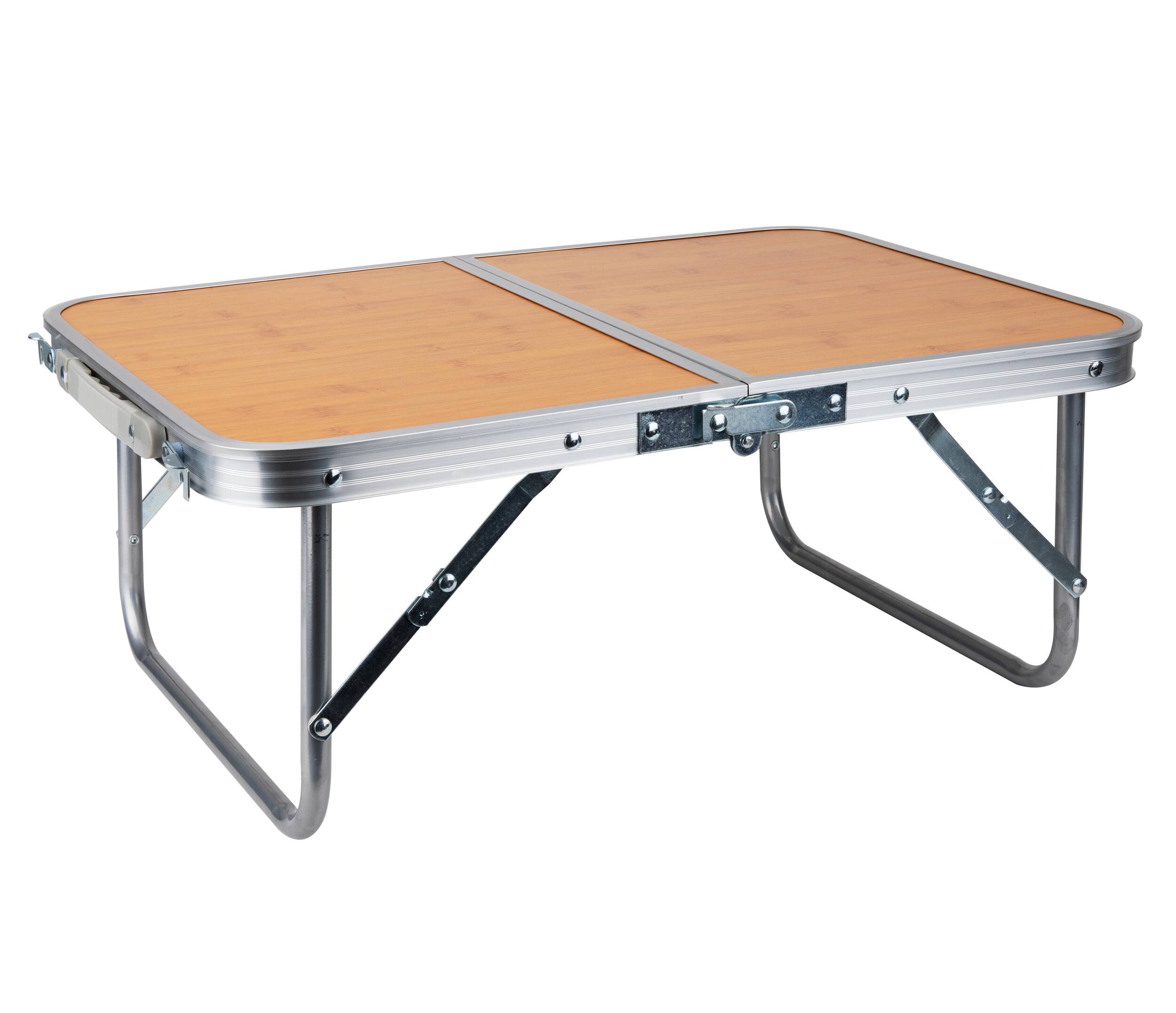 Front. Mind Reader - Woodland Collectiono Portable Laptop Desk Collapsible Folding Table and Legs - Brown.