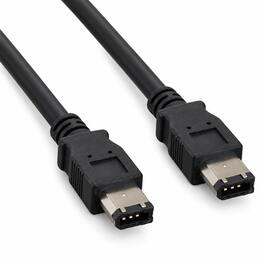 Sanoxy - 10ft IEEE 1394a FireWire 400 6-pin to 6-pin - Black