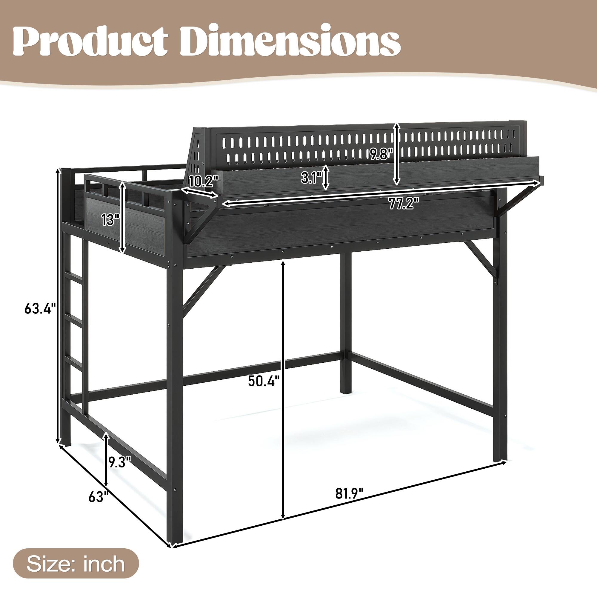 Product Dimensions: 13" x 10.2" x 3.1" x 19.8" x 77.2" x 63.4" x 50.4" x 9.3" x 63" x 81.9"  
Size: inch
