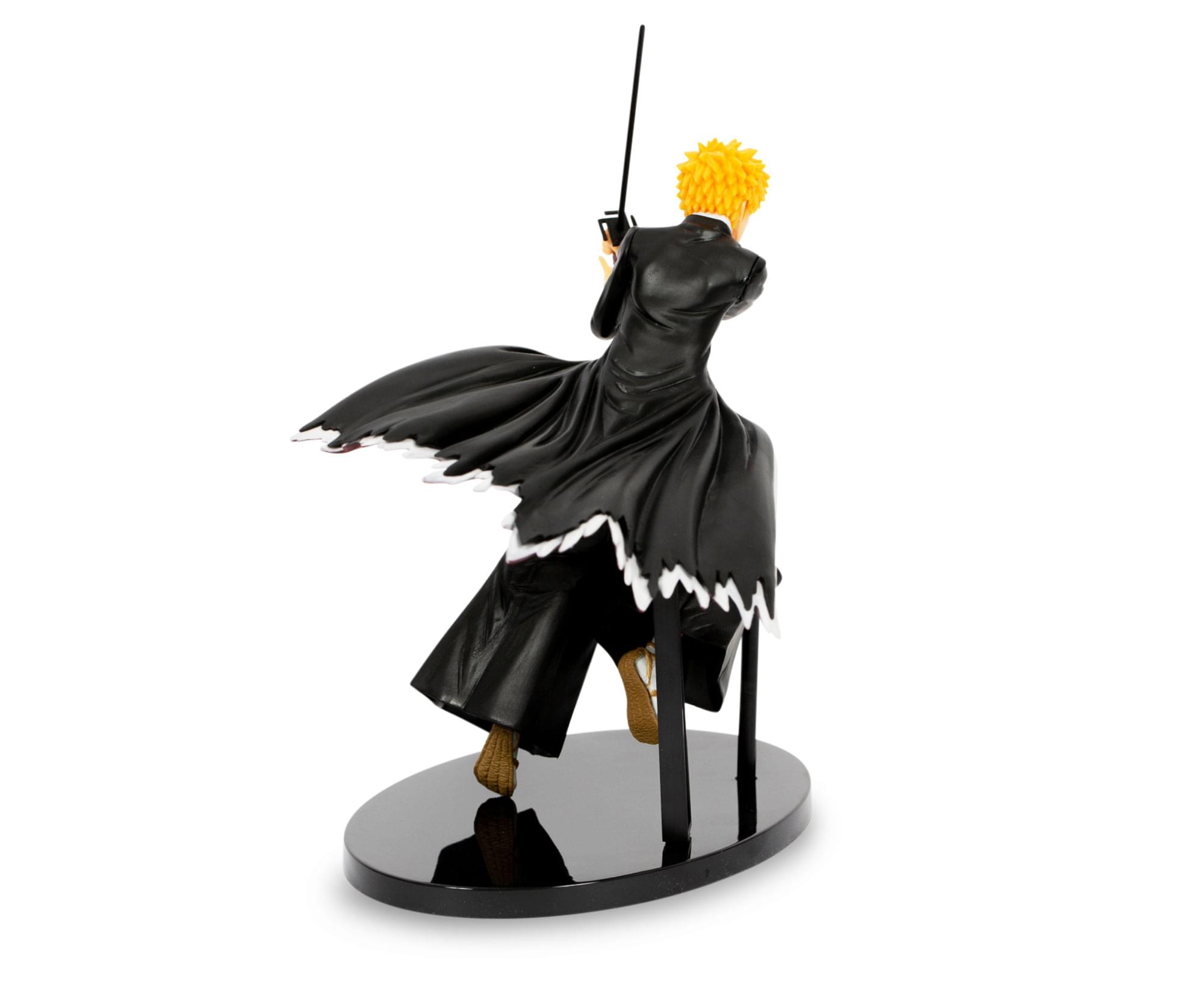 Alt View 2. Little Buddy - Bleach Soul Entered Model 5 Inch Banpresto Figure | Ichigo Kurosaki - Black.