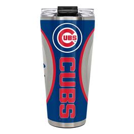 Great American Products - Chicago Cubs 32oz. Big Slim Game Ball Travel Tumbler - White