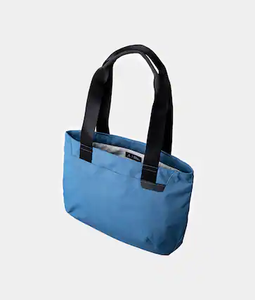 Front. ALPAKA - Elements Tote 9L Small Tote Bag for 11" Devices - Blue Axoflux 210D.