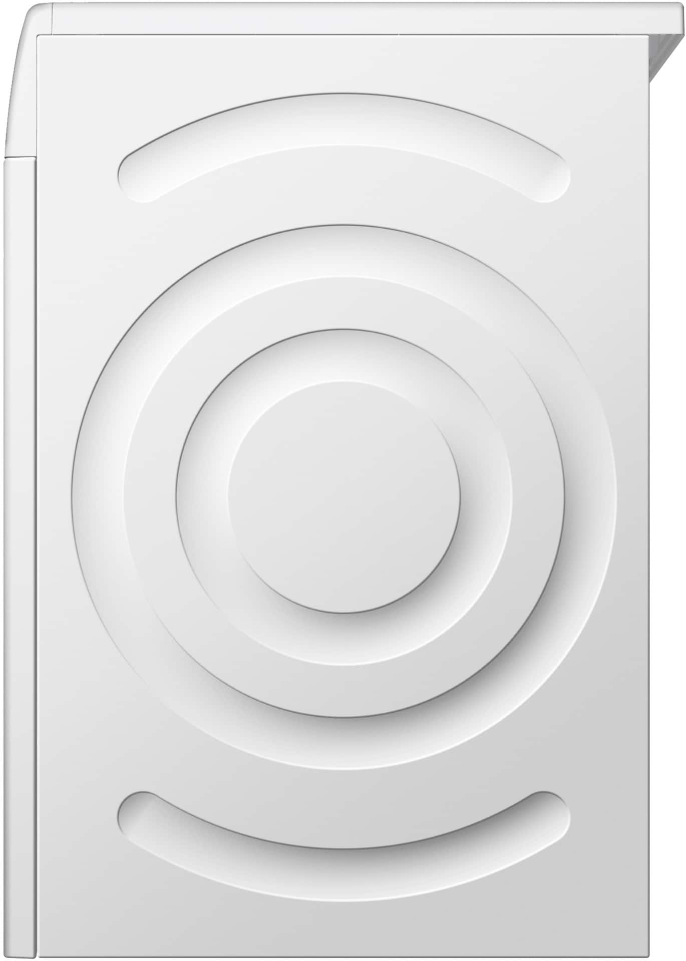 Alt View 16. Bosch - 800 Series 4 Cu. Ft. Stackable Smart Electric Dryer with SuperQuick 15 - White.