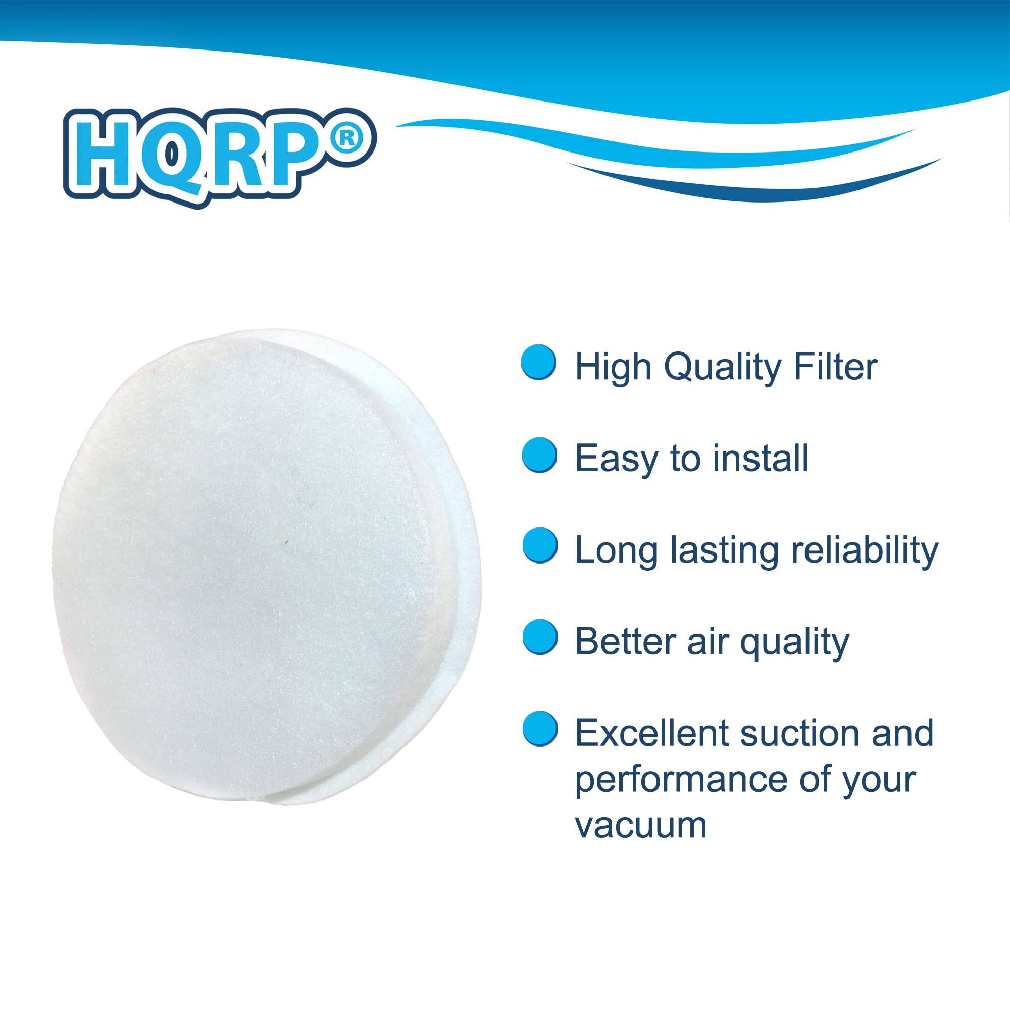 HQRP®

- High Quality Filter
- Easy to install
- Long lasting reliability
- Better air quality
- Excellent suction and performance of your vacuum