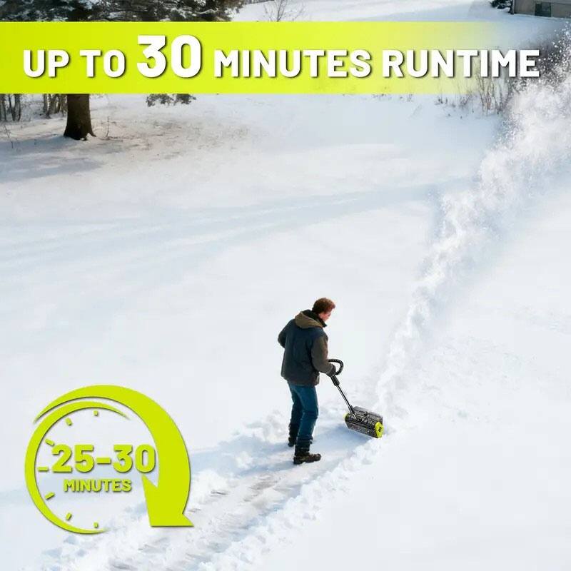 UP TO 30 MINUTES RUNTIME

25-30 MINUTES