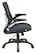 Alt View 1. Office Star Products - Mesh Seat and Back Manager’s Chair - Black.