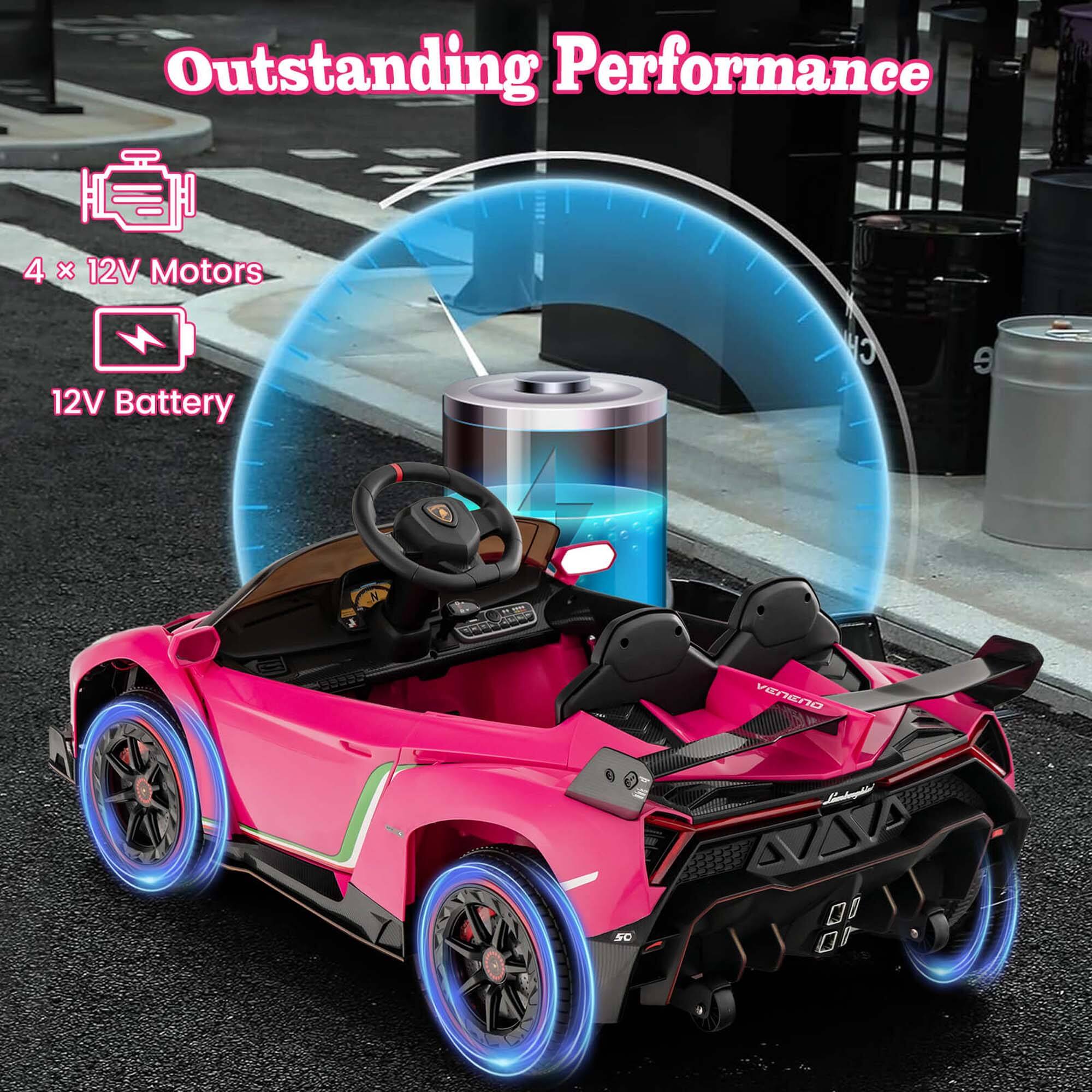 Outstanding Performance

4 x 12V Motors

12V Battery