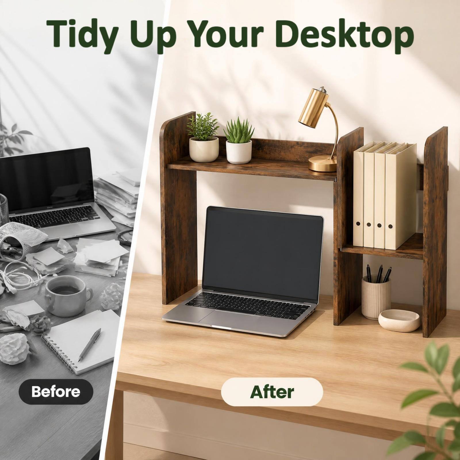 Tidy Up Your Desktop

Before

After