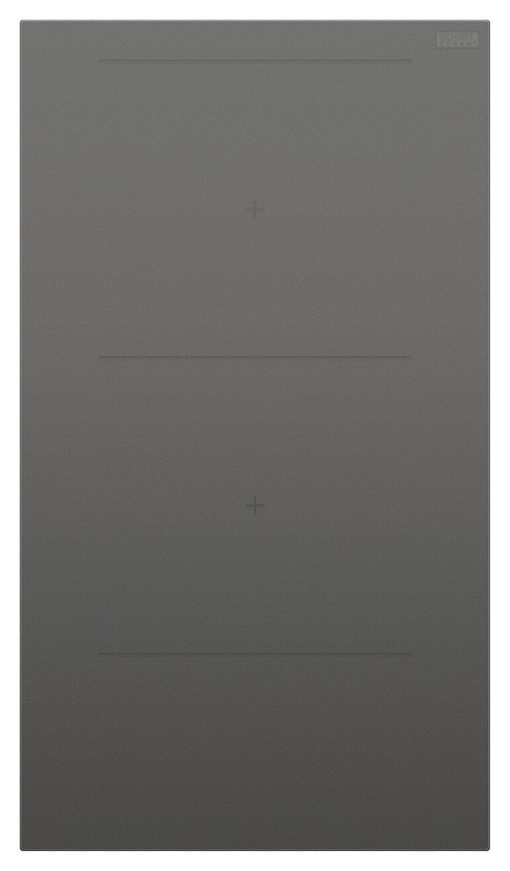 Fisher & Paykel - 12" Auxiliary Modular Induction Cooktop, 2 Zones with SmartZone - Gray