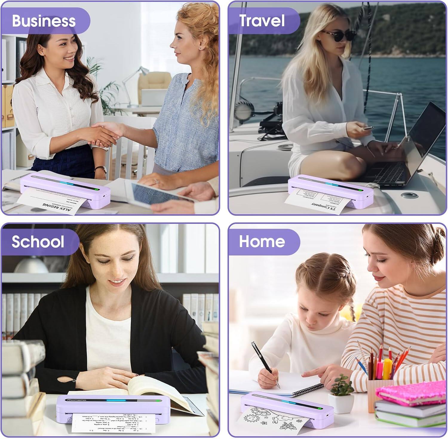 Business  
Travel  
School  
Home