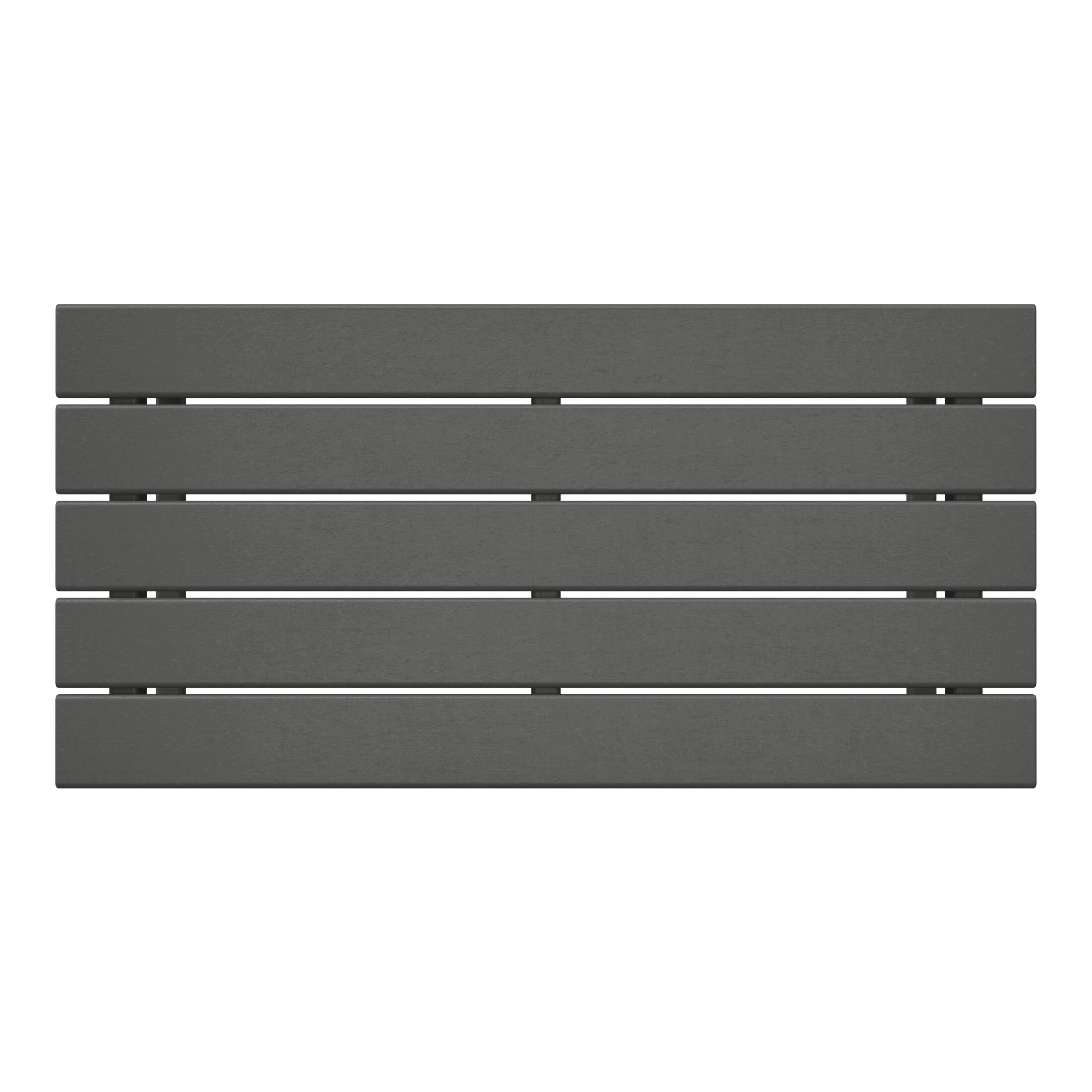 Alt View 2. WestinTrends - WestinTrends Malibu 35" length outdoor Coffee table for Adirondack chair - Gray.