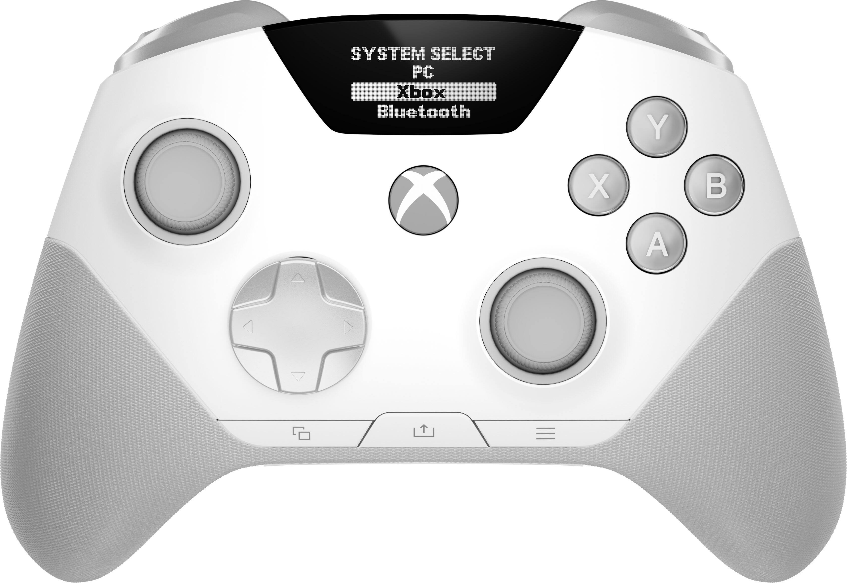 SYSTEM SELECT  
PC  
Xbox  
Bluetooth  

Y  
X  
B  
A