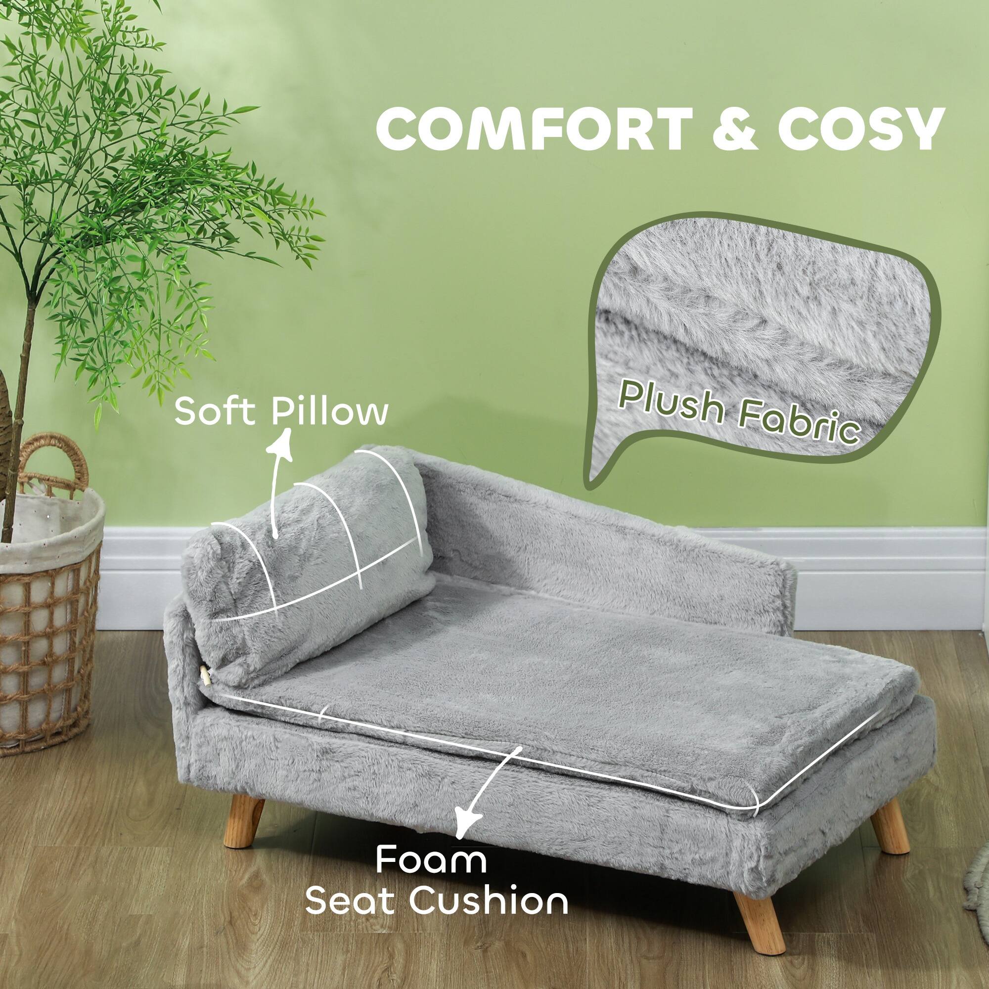 COMFORT & COSY

Soft Pillow

Plush Fabric

Foam Seat Cushion