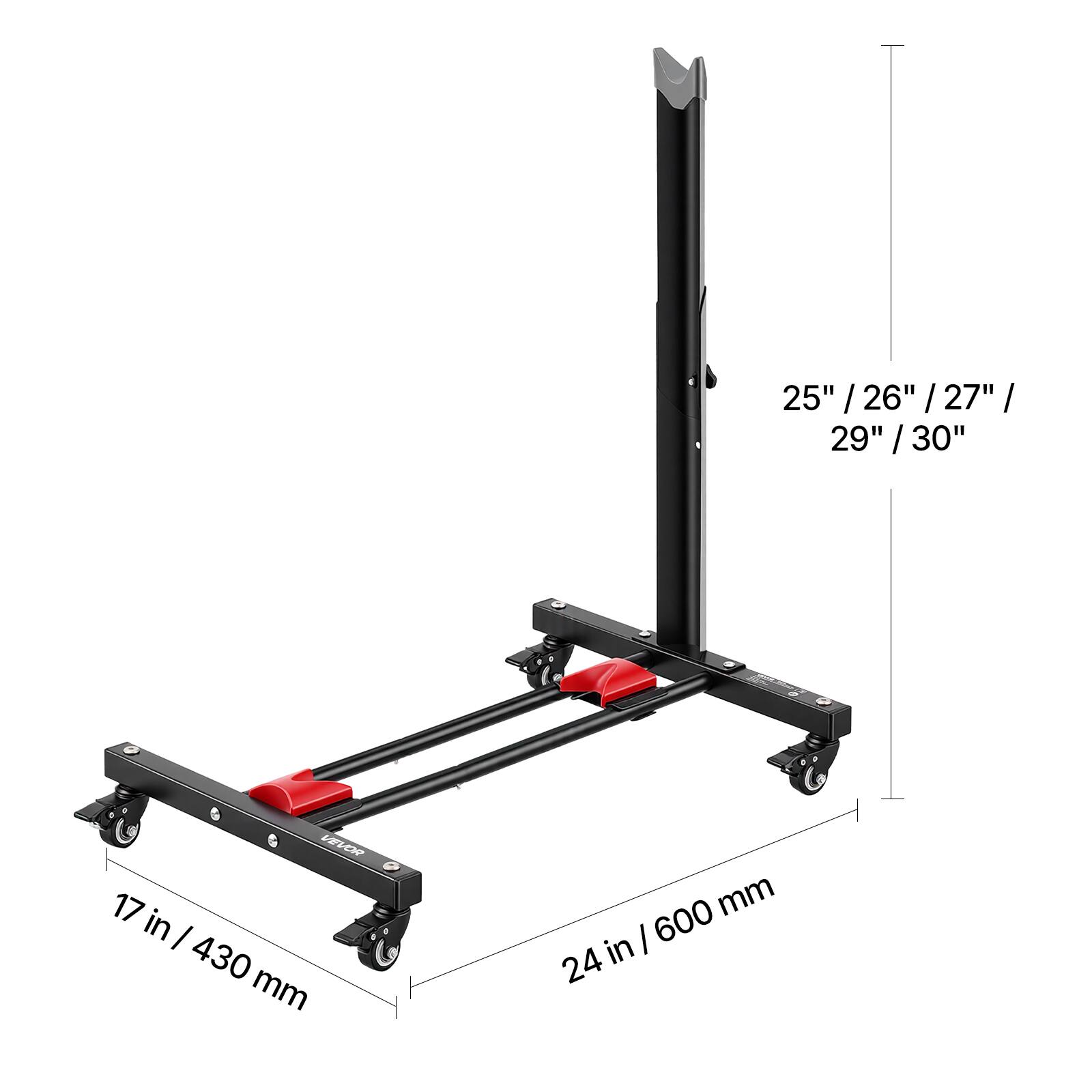 25" / 26" / 27" / 29" / 30"  
17 in / 430 mm  
24 in / 600 mm