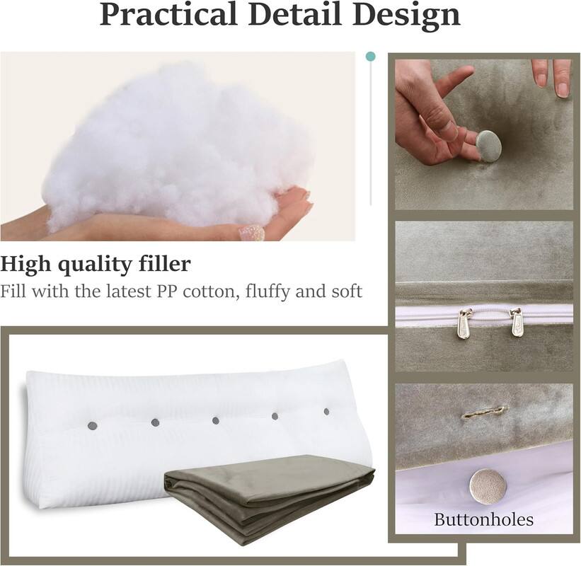 Practical Detail Design

High quality filler
Fill with the latest PP cotton, fluffy and soft

Buttonholes