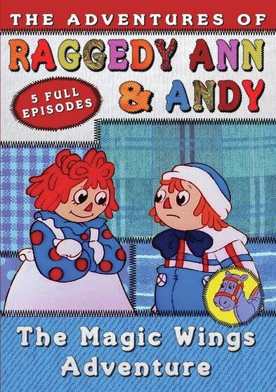 Front. Raggedy Ann & Andy: Magic Wings Adventure - DVD.
