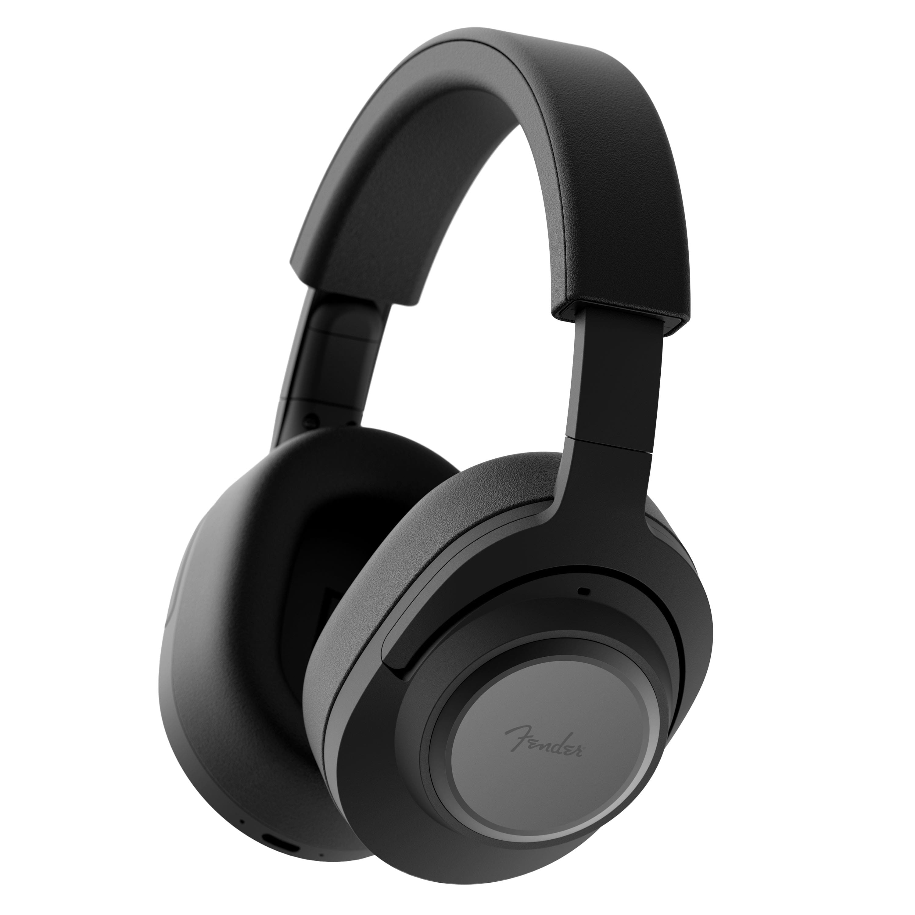 Fender - MIX Over-the-Ear Bluetooth Headphones - Hybrid ANC, Modular Design, Replaceable Battery, Lossless Connectivity - Skyscraper Black