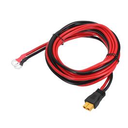Unique Bargains - XT60 to O Ring Terminal Cable, 10AWG XT60 Female 600V to O Ring for Lithium Battery/Solar/Drone - Red and Black