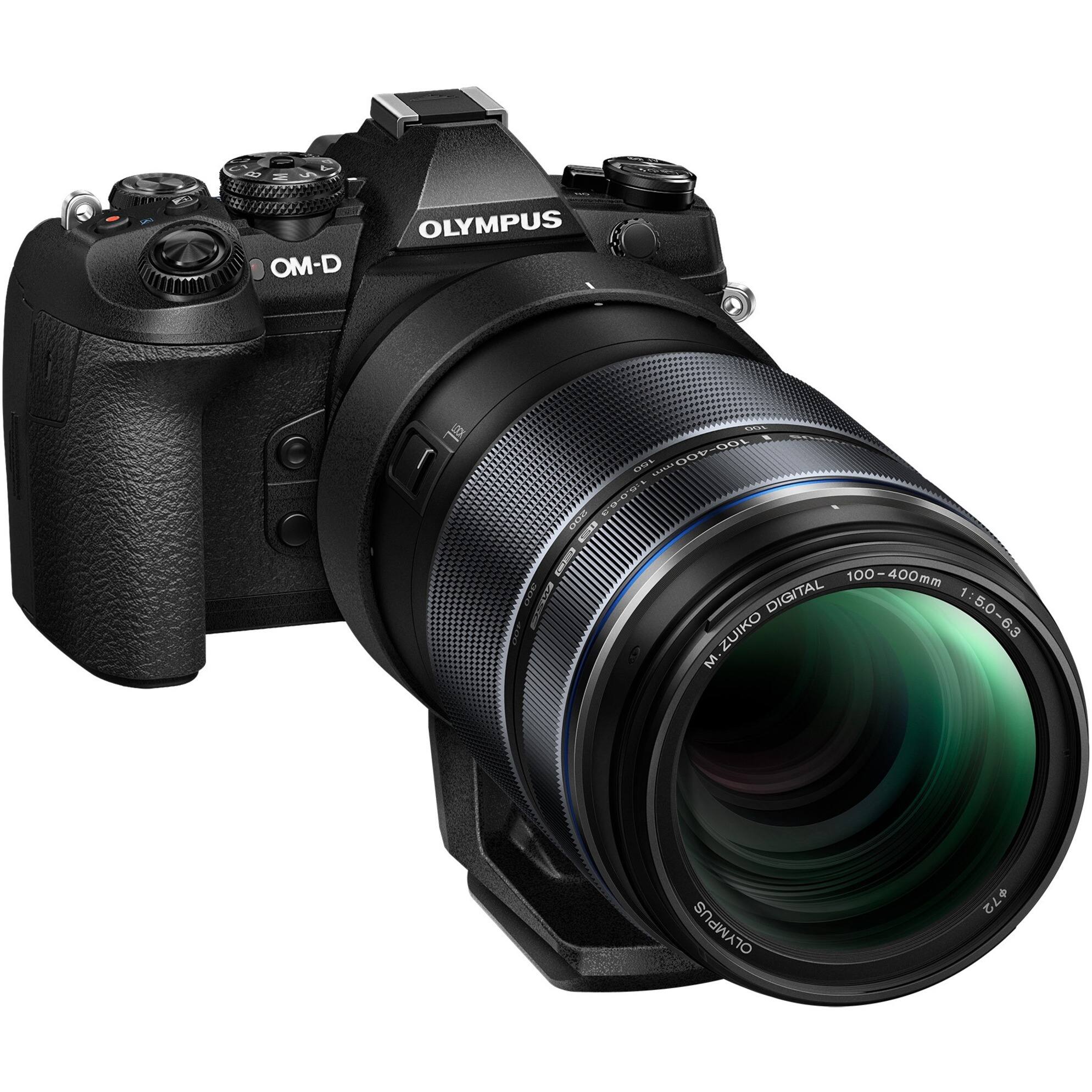 Alt View Zoom 19. Olympus - M.ZUIKO DIGITAL 100-400 mm f/5-22 Telephoto Macro Zoom Lens - Black.