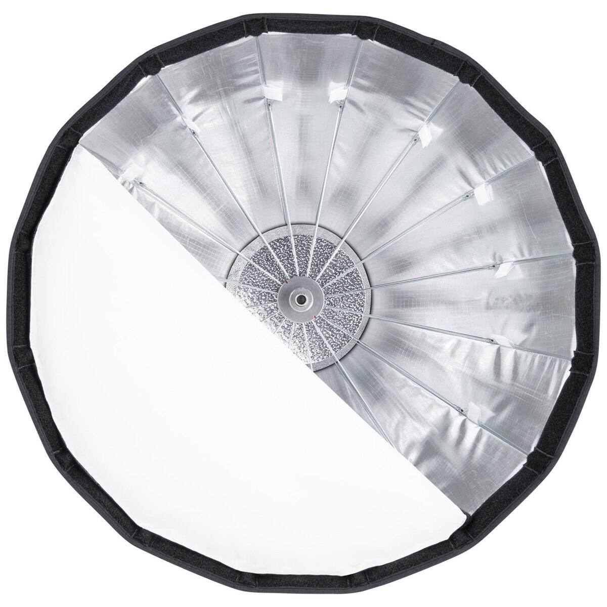Alt View 1. Westcott - Westcott Beauty Dish Switch, Silver Interior, 24".
