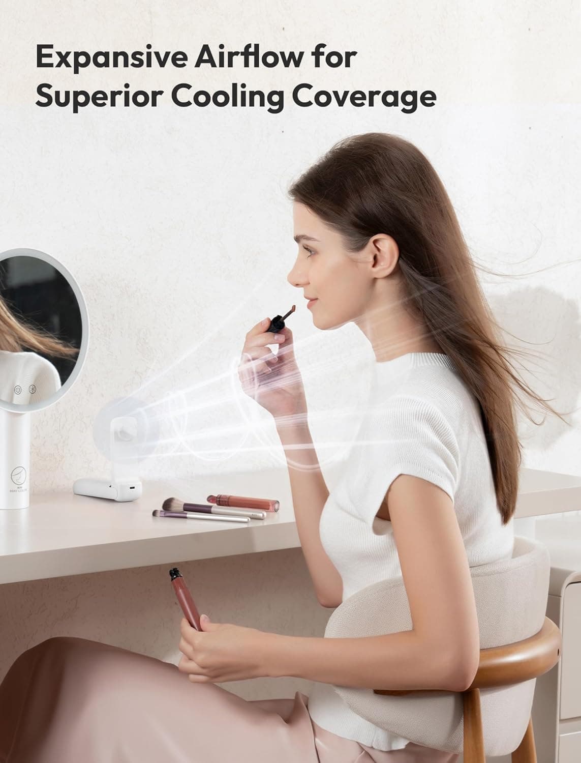Expansive Airflow for Superior Cooling Coverage