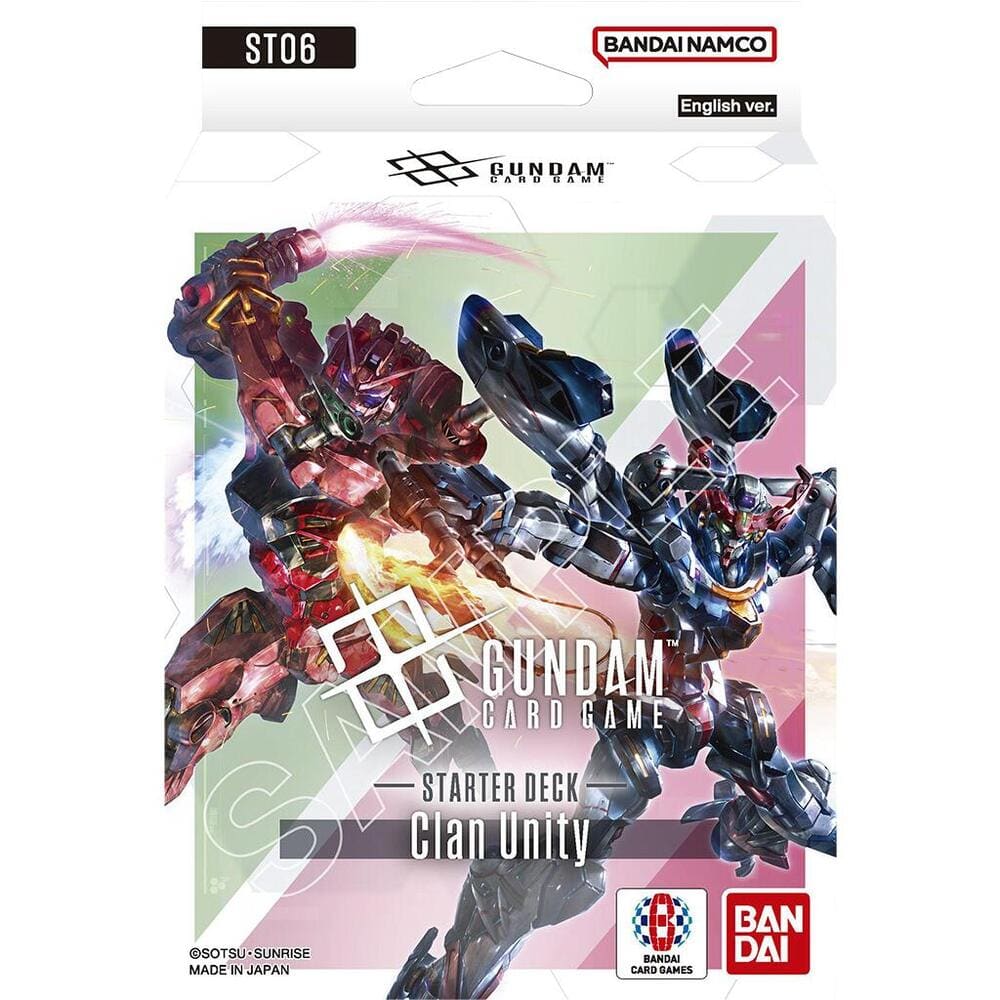 Bandai Gundam TCG: Starter Deck 06: Clan Unity (ST06) - Best Buy