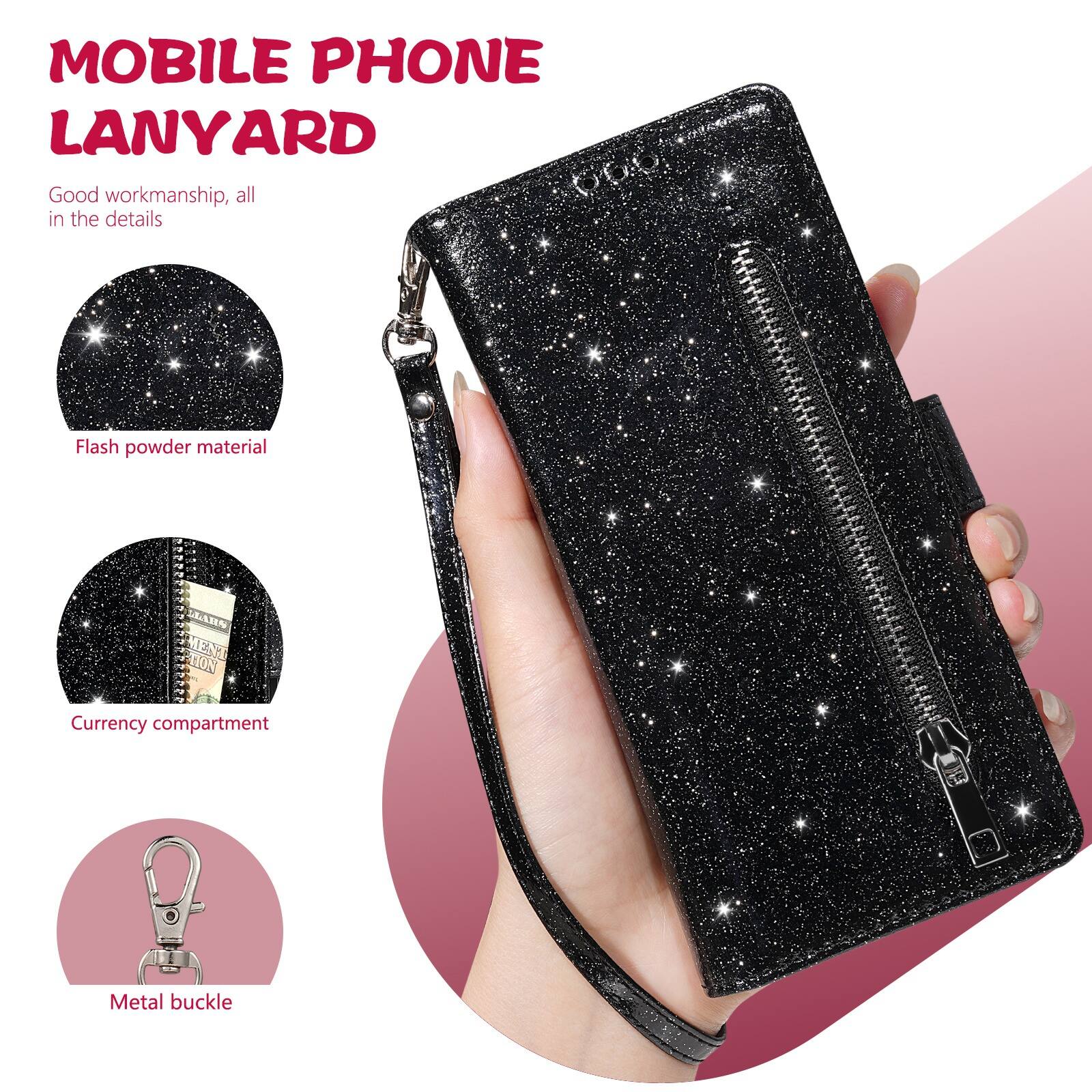 MOBILE PHONE LANYARD

Good workmanship, all in the details

Flash powder material

Currency compartment

Metal buckle