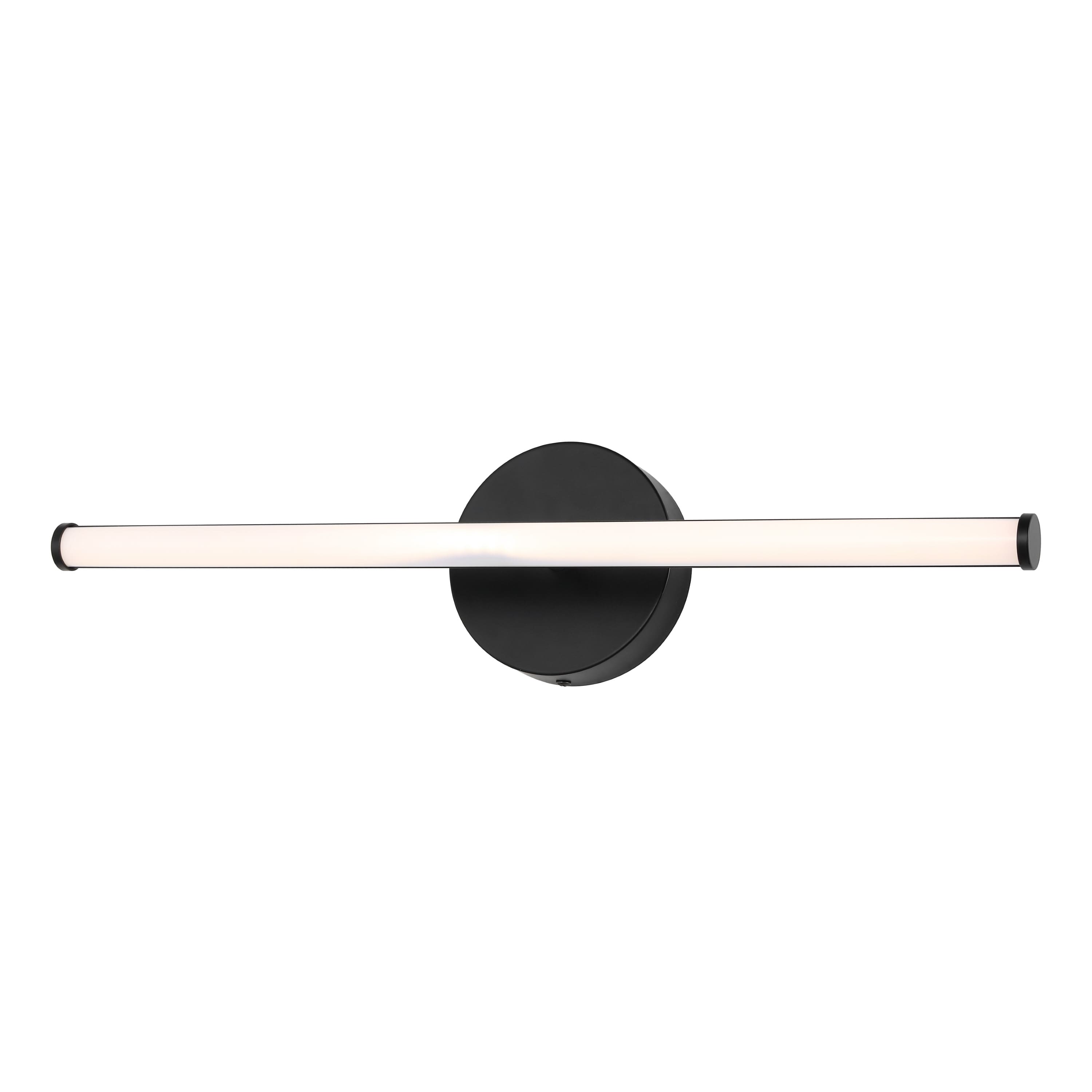 "Jonathan Y - Emerson 20.25"" 1-Light Modern Industrial 360-Degree Rotatable Aluminum Integrated LED Vanity Light - Black" price history on PriceWatchPro