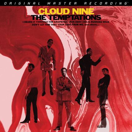 ORIGINAL MASTER RECORDING
CLOUD NINE
THE TEMPTATIONS
I HEARD IT THROUGH THE GRAPEVINE / RUN AWAY CHILD, RUNNING WILD
DON'T LET HIM TAKE YOUR LOVE FROM ME / and others...
