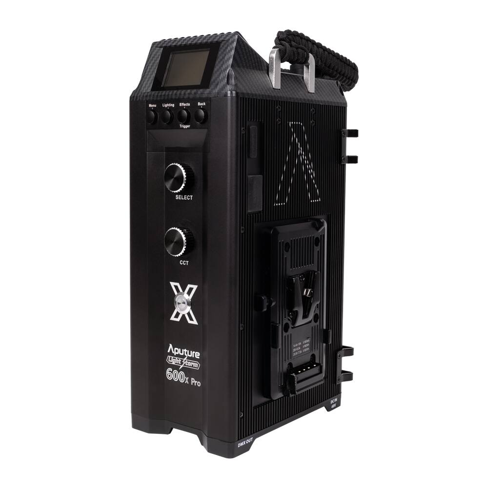 Aputure 600x Pro  
Lighting Effects Trigger  
SELECT CCT  
Aputure  
Lighting Effects  
600x Pro  
OUT