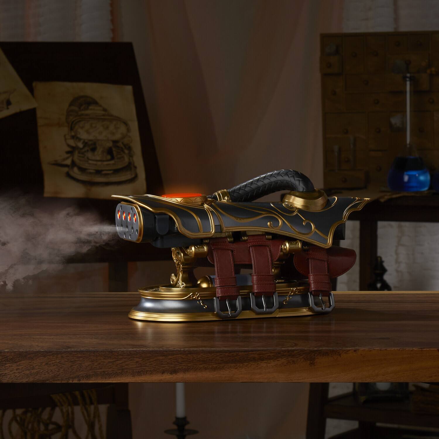 Alt View 4. Hasbro - Hasbro Gaming - Magic: The Gathering - Chandra Pyromancer’s Gauntlet Cosplay/Roleplay Collectible   - GAMES (MISC) - Multicolor.