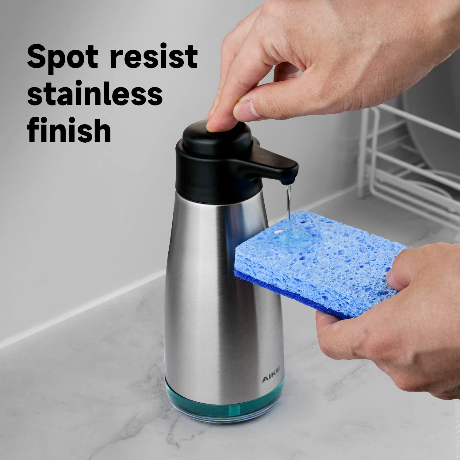 Spot resist stainless finish

AIKE