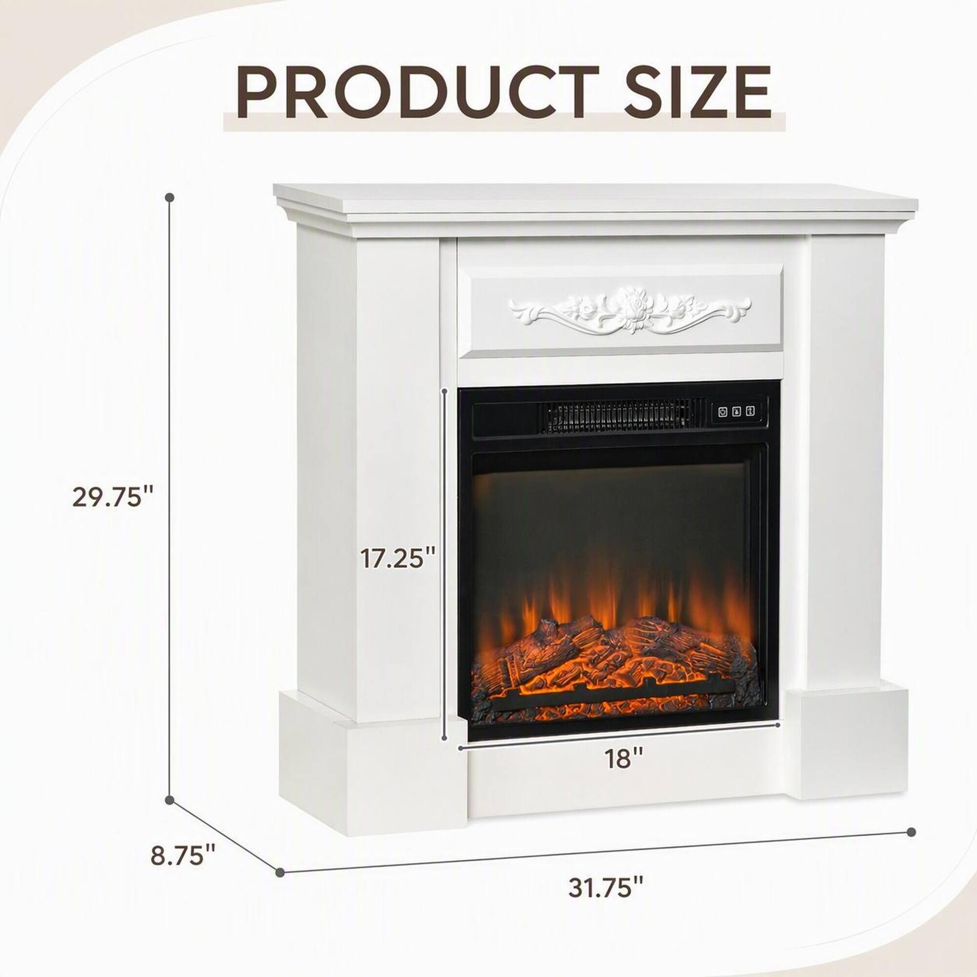 PRODUCT SIZE

29.75"
17.25"
18"
8.75"
31.75"