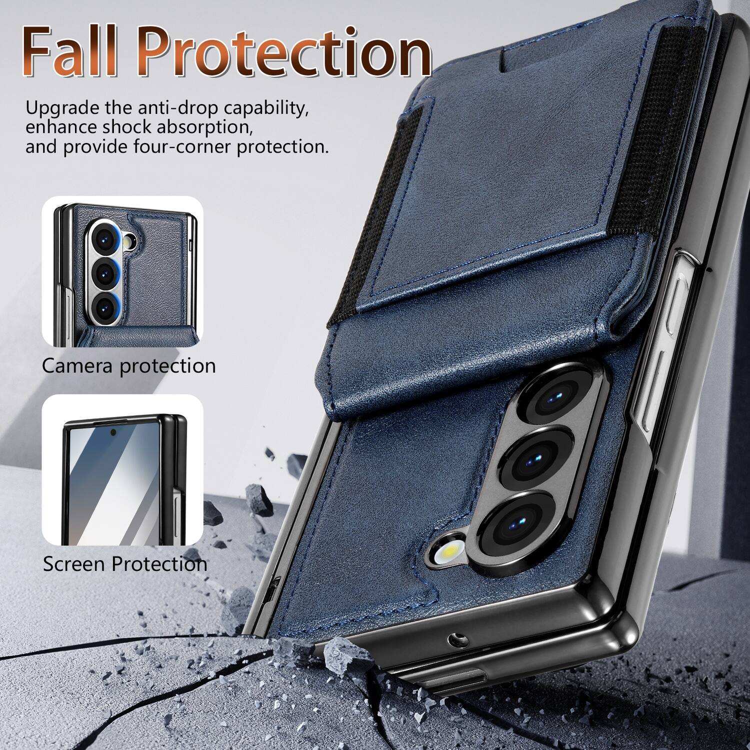 Fall Protection

Upgrade the anti-drop capability, enhance shock absorption, and provide four-corner protection.

Camera protection

Screen Protection