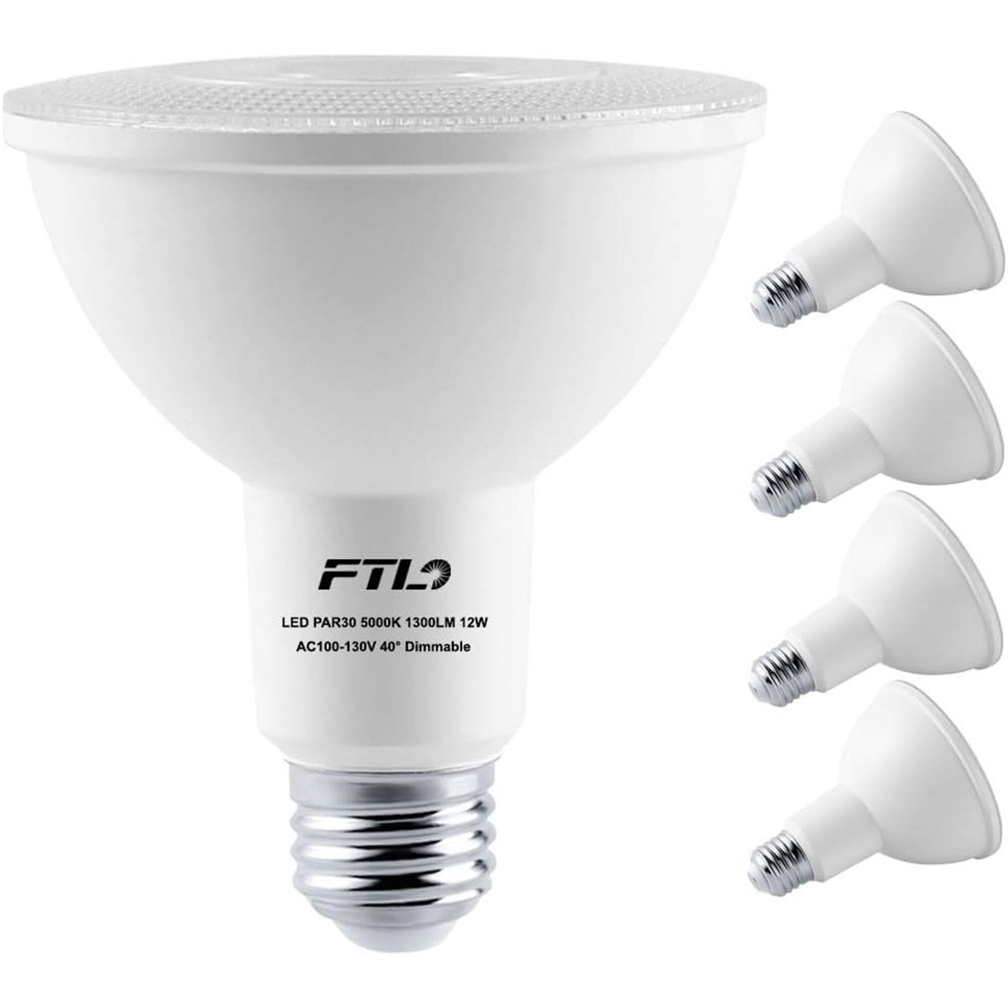 FTLS  
LED PAR30 5000K 1300LM 12W  
AC100-130V 40° Dimmable