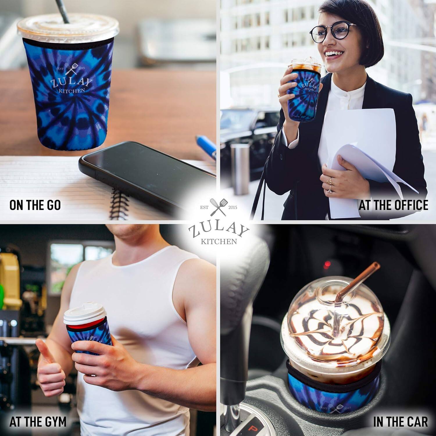 ZULAP KITCHEN

ON THE GO

AT THE OFFICE

AT THE GYM

IN THE CAR

EST 2015