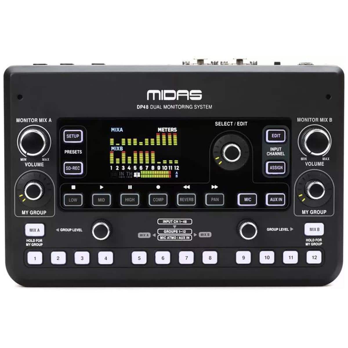 Midas - DP48-UL 48-Channel Personal Monitor Mixer