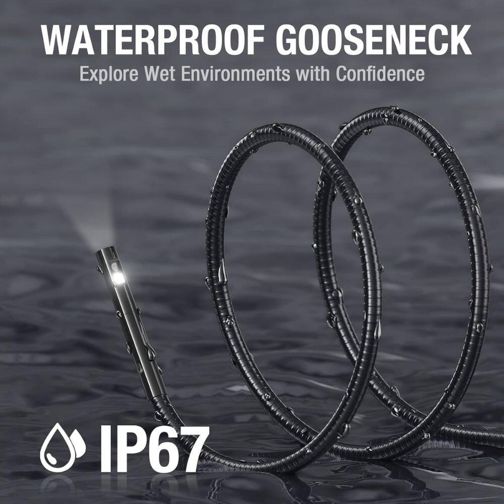WATERPROOF GOOSENECK  
Explore Wet Environments with Confidence  
IP67