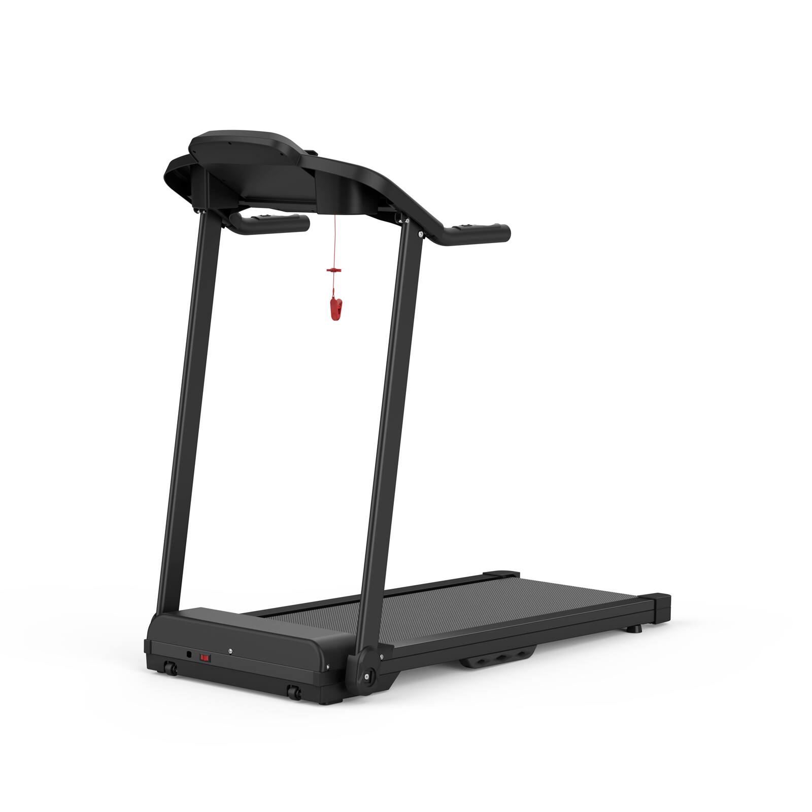Alt View 7. Spaco - Spaco Foldable Treadmill 2.5HP Electric Folding Treadmill Running Walking Machine for Home Gym, 265LBS - Black.