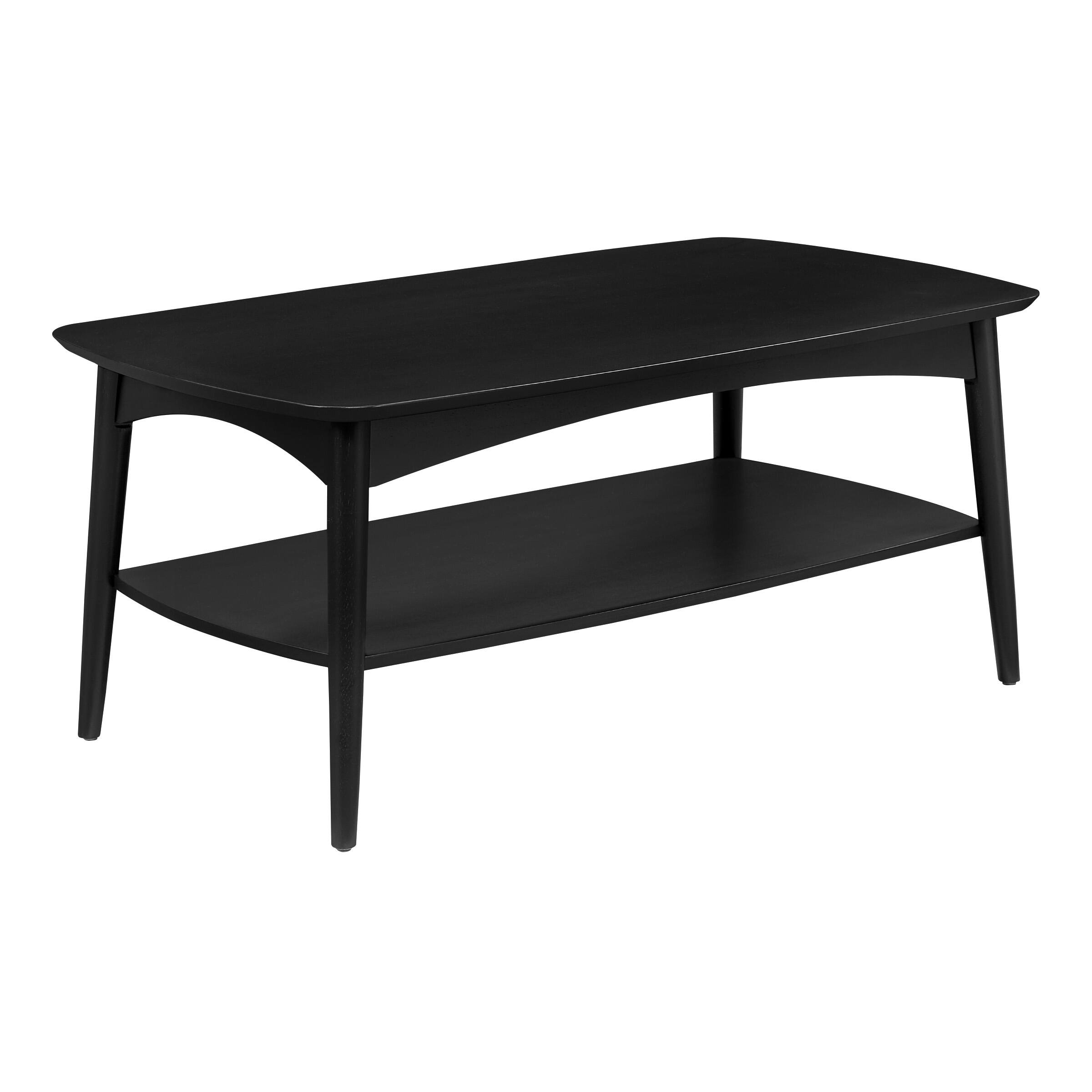 Angle. OSP Home Furnishings - Copenhagen Coffee Table - Black.