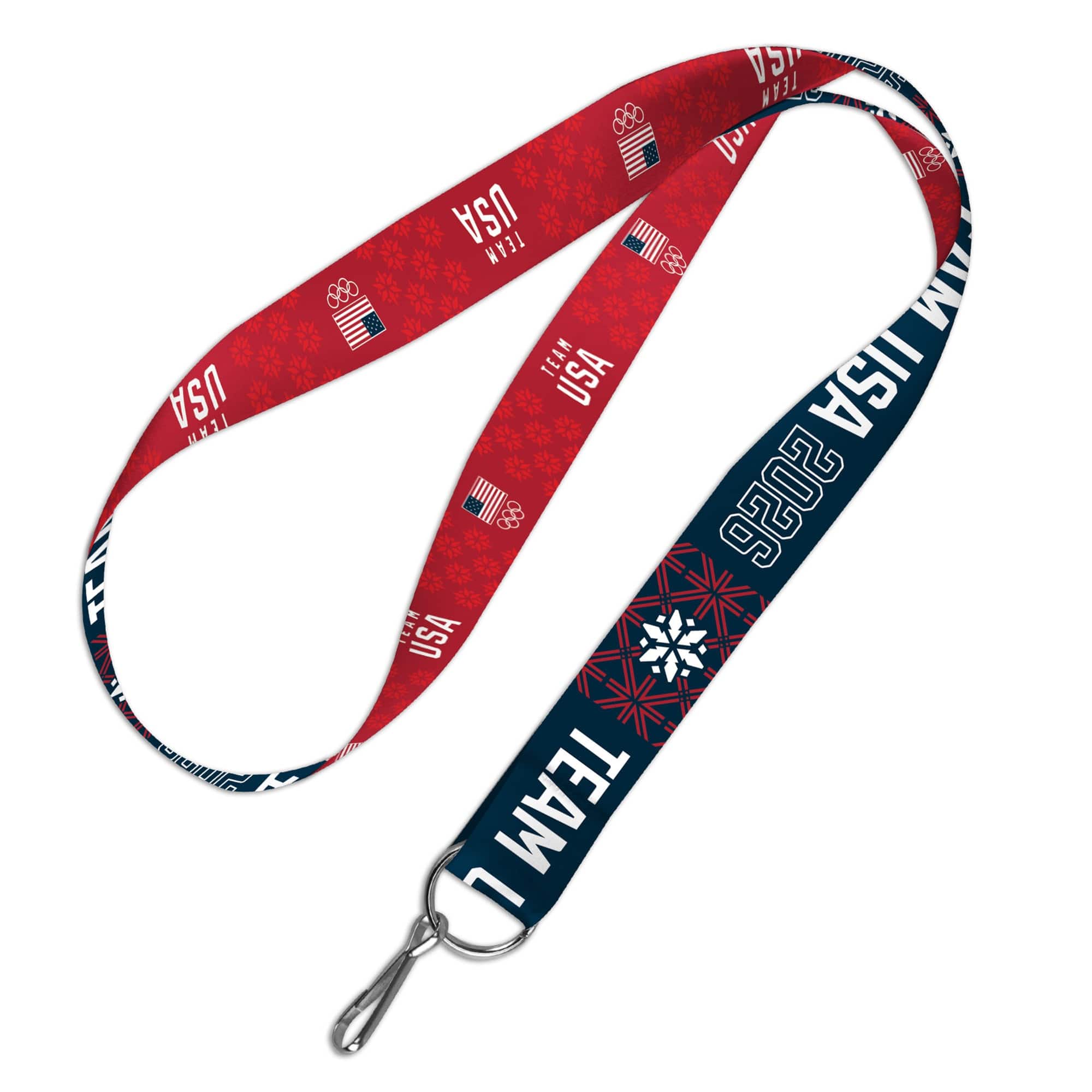 WinCraft - Team USA Milano Cortina 2026 Winter Olympics Lanyard - Multicolor