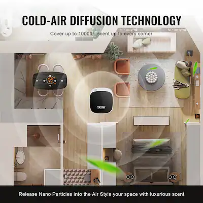 NAMSTE 500m³ Aromatherapy Diffuser Machine Bluetooth Aromatherapy Air Machine For Home Hotel Spa Machine Electric Air Freshener - 6