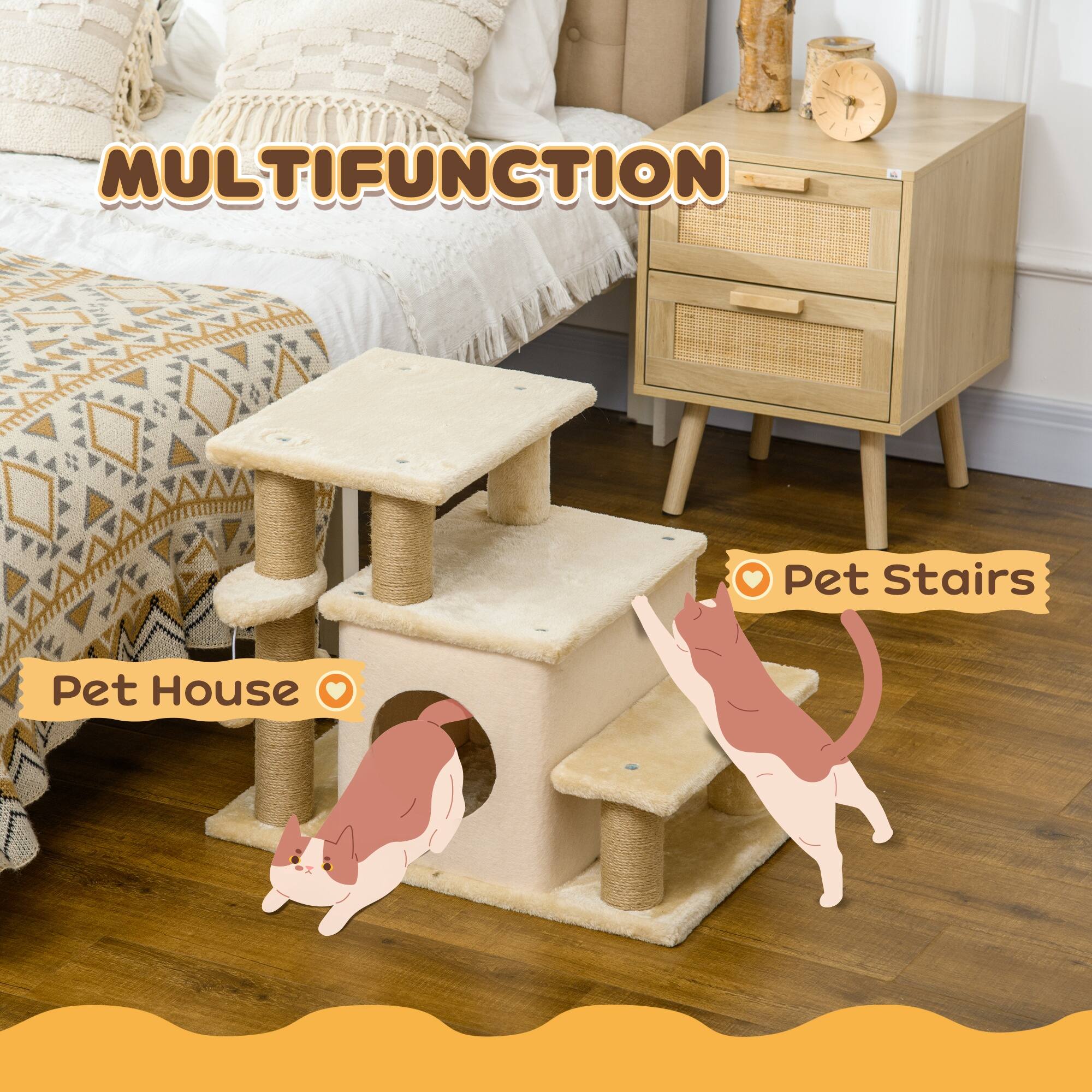 MULTIFUNCTION  
Pet Stairs  
Pet House