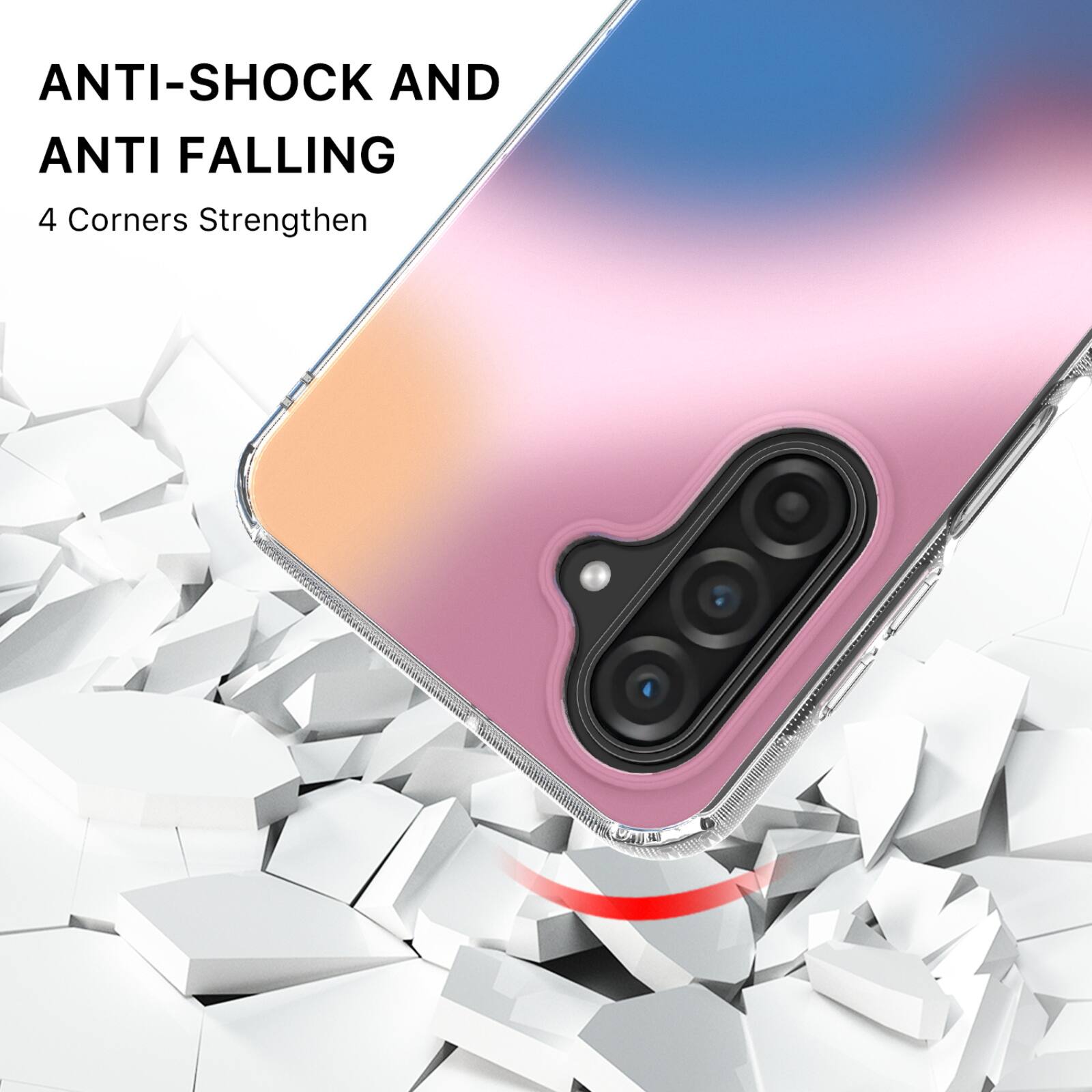 ANTI-SHOCK AND ANTI FALLING  
4 Corners Strengthen